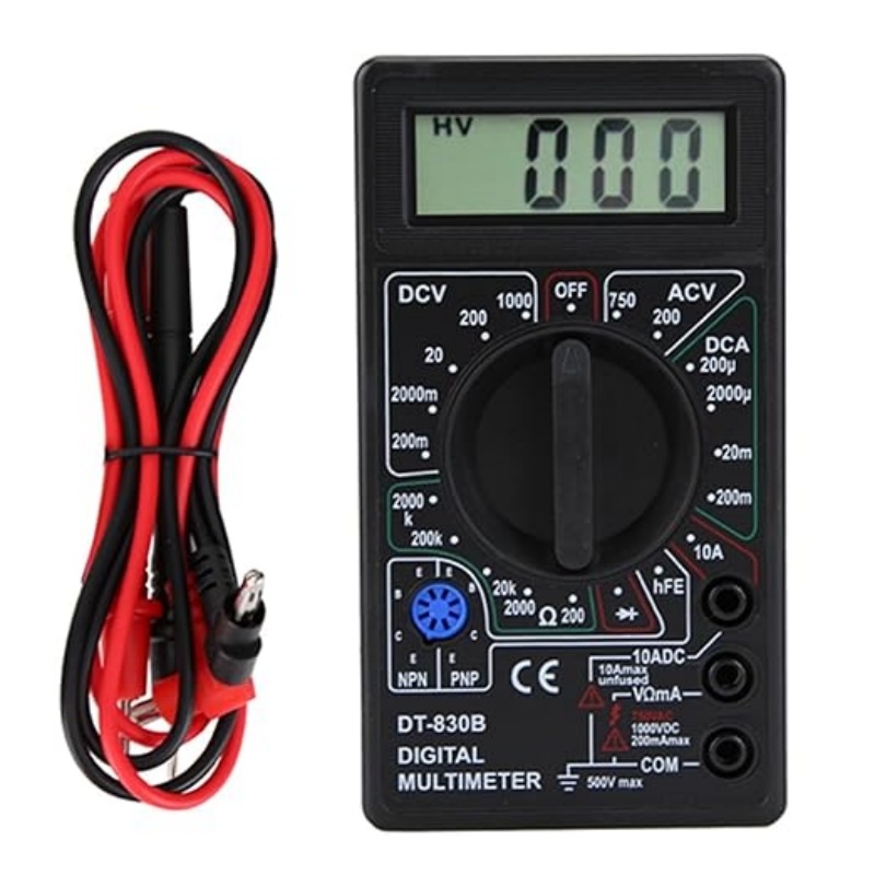 Analog Meter Gauge - جهاز اختبار رقمي متعدد الوظائف DT830B