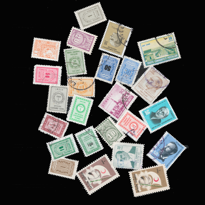 Collectible Vintage Postage Stamps - 20 قطعة/مجموعة طوابع بريدية قديمة وحديثة