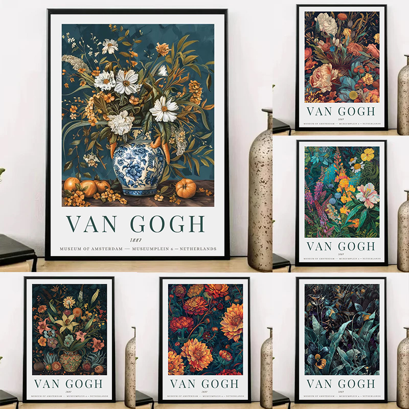 Vintage Collectible Posters - لوحات فنية من مجموعة فان جوخ