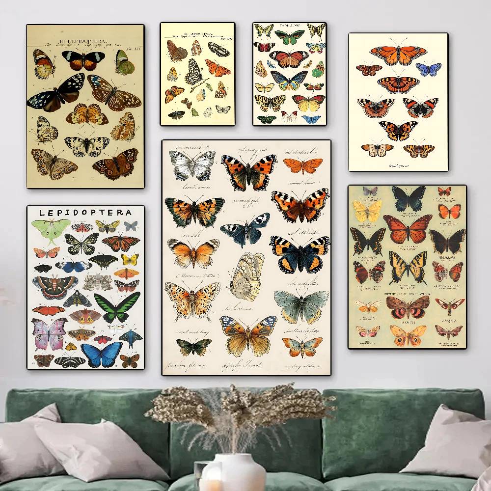 Vintage Collectible Posters - مجموعة ملصقات عتيقة الطراز تضم صور