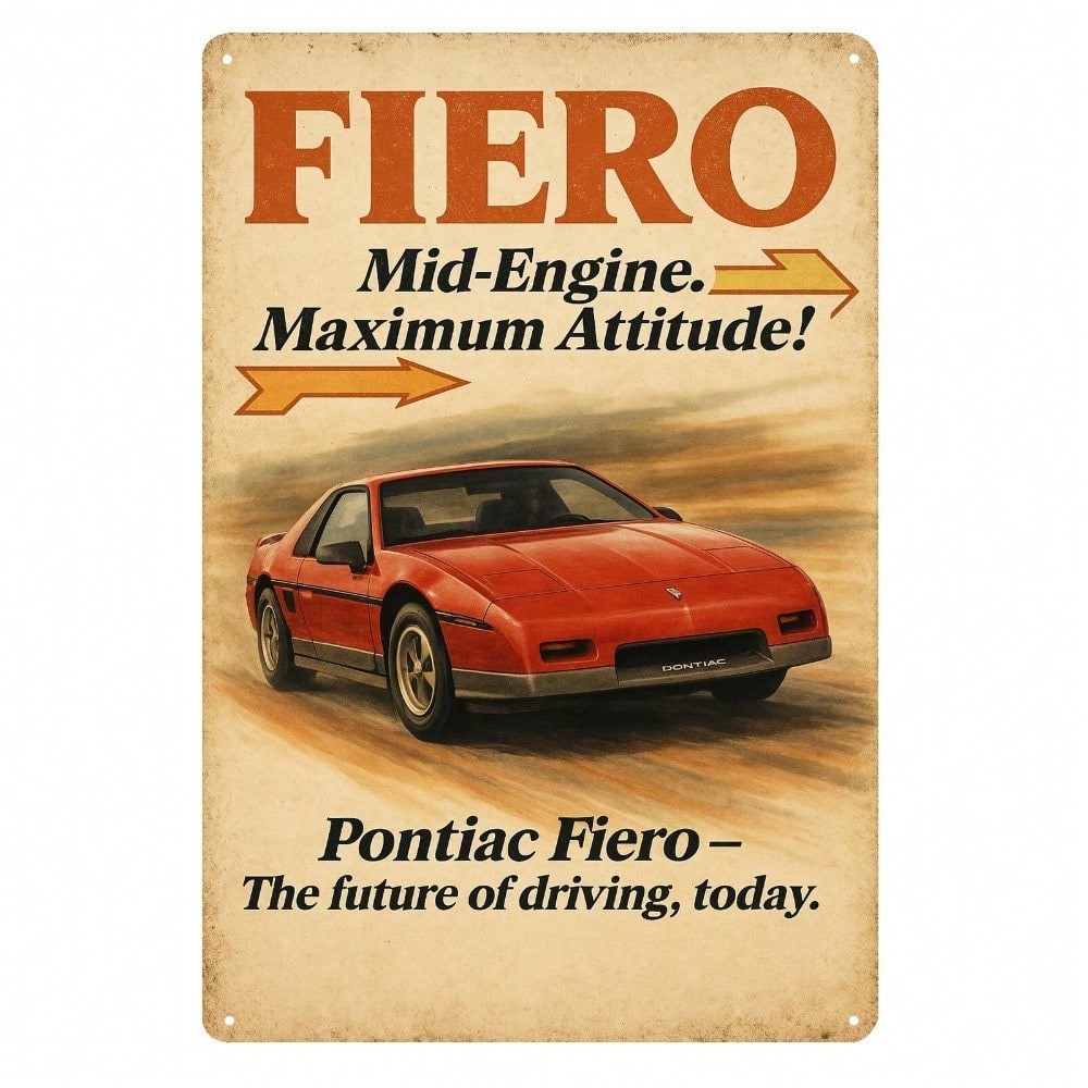 Vintage Collectible Posters - VSKFRS لوحة معدنية عتيقة 20x30 سم