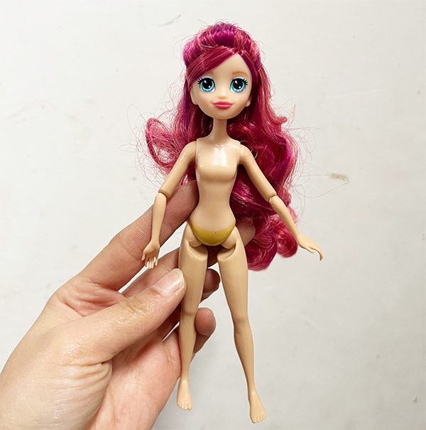 Vintage Collectible Baby Dolls - نادر Vintage فتاة الشعر الأحمر دمية