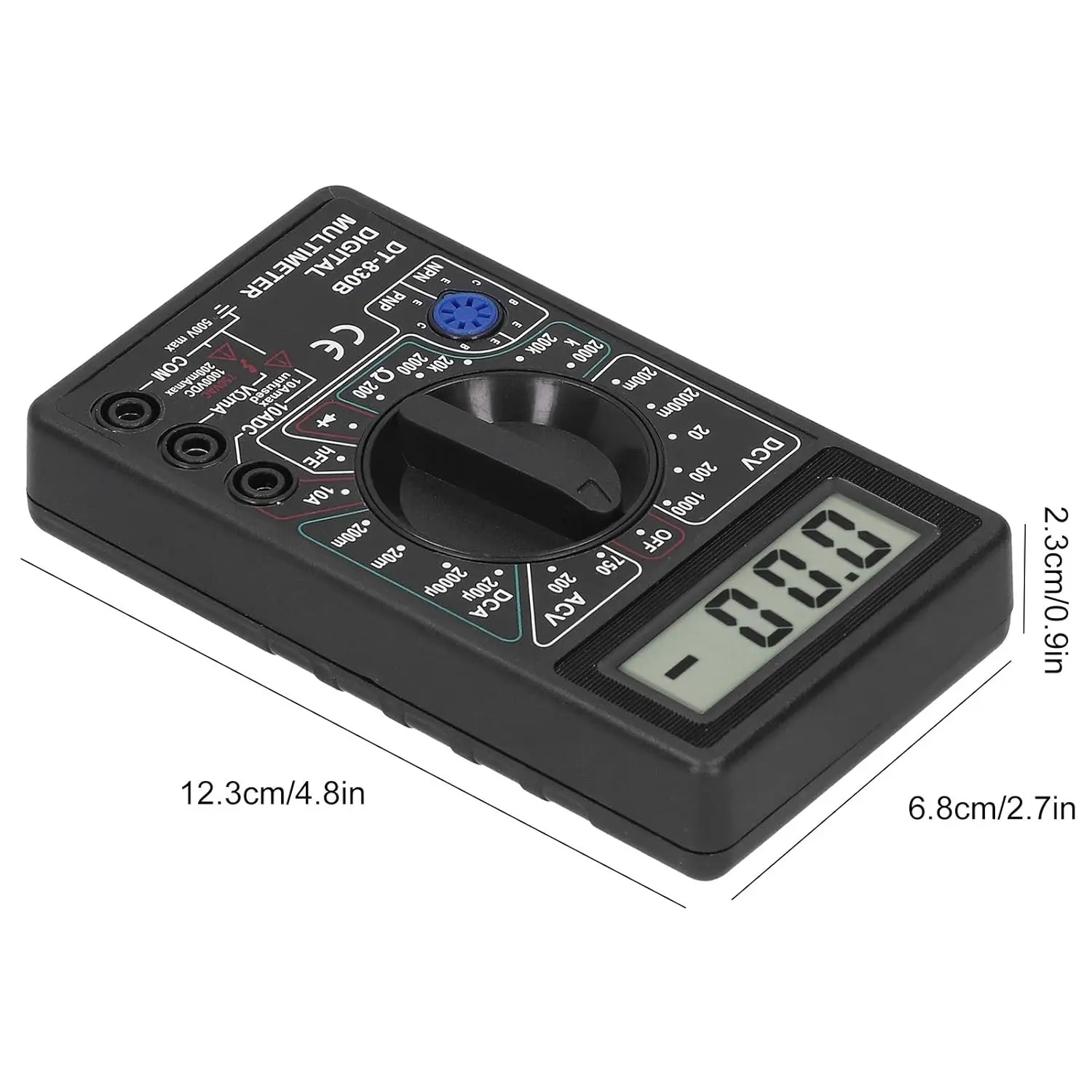 جهاز اختبار رقمي متعدد الوظائف - مراجعة Analog Meter Gauge وسعره