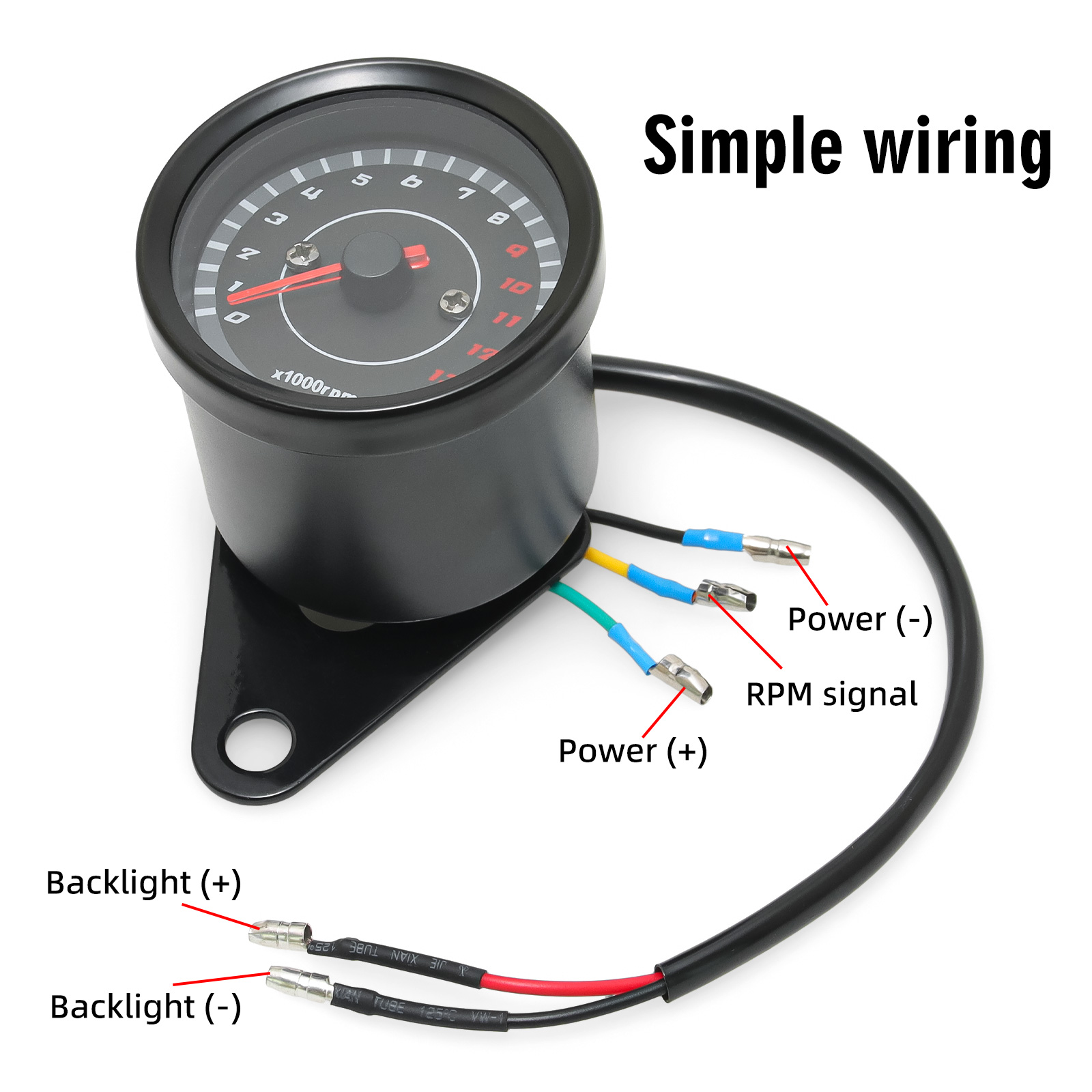 عداد سرعة تناظري للدراجات النا - مراجعة Analog Meter Gauge وسعره