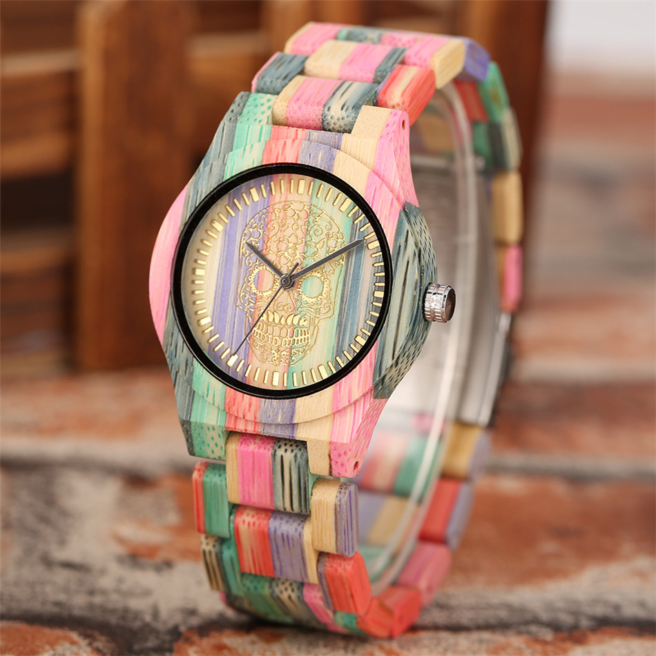 Vintage أنيق ملون الخيزران الخ - مراجعة Vintage Watch Collecting وسعره