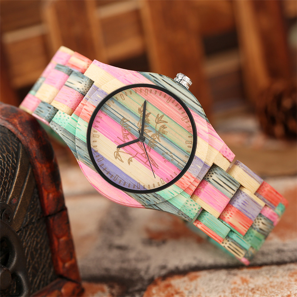 Vintage أنيق ملون الخيزران الخ - مراجعة Vintage Watch Collecting وسعره