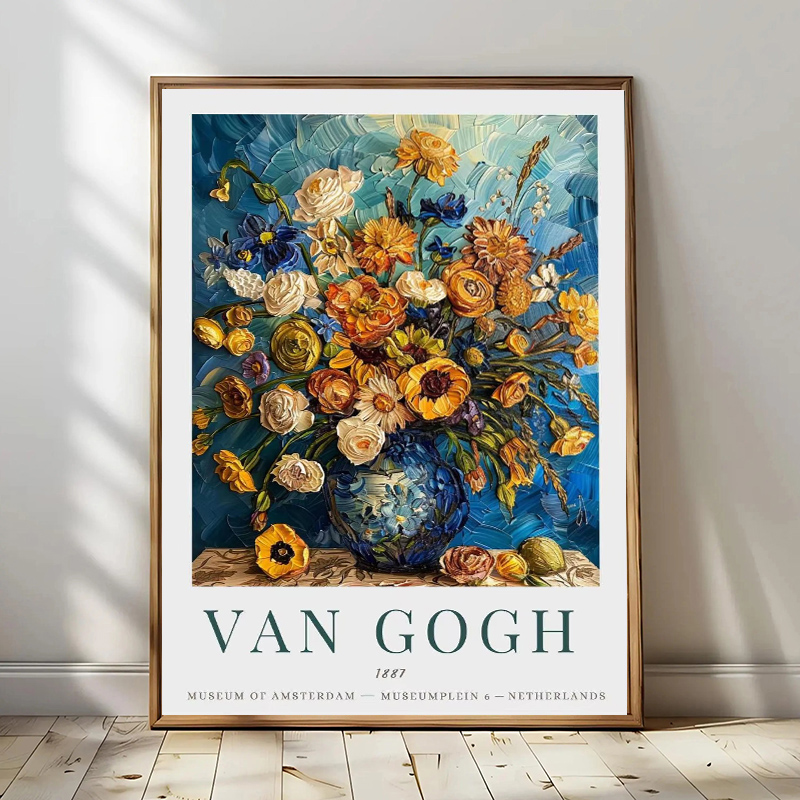 لوحات فنية من مجموعة فان جوخ ا - مراجعة Vintage Collectible Posters وسعره