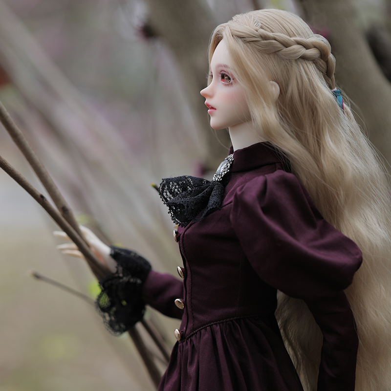 دمية إلينا BJD 1/3 جميلة أنيقة - مراجعة Vintage Collectible Toys وسعره