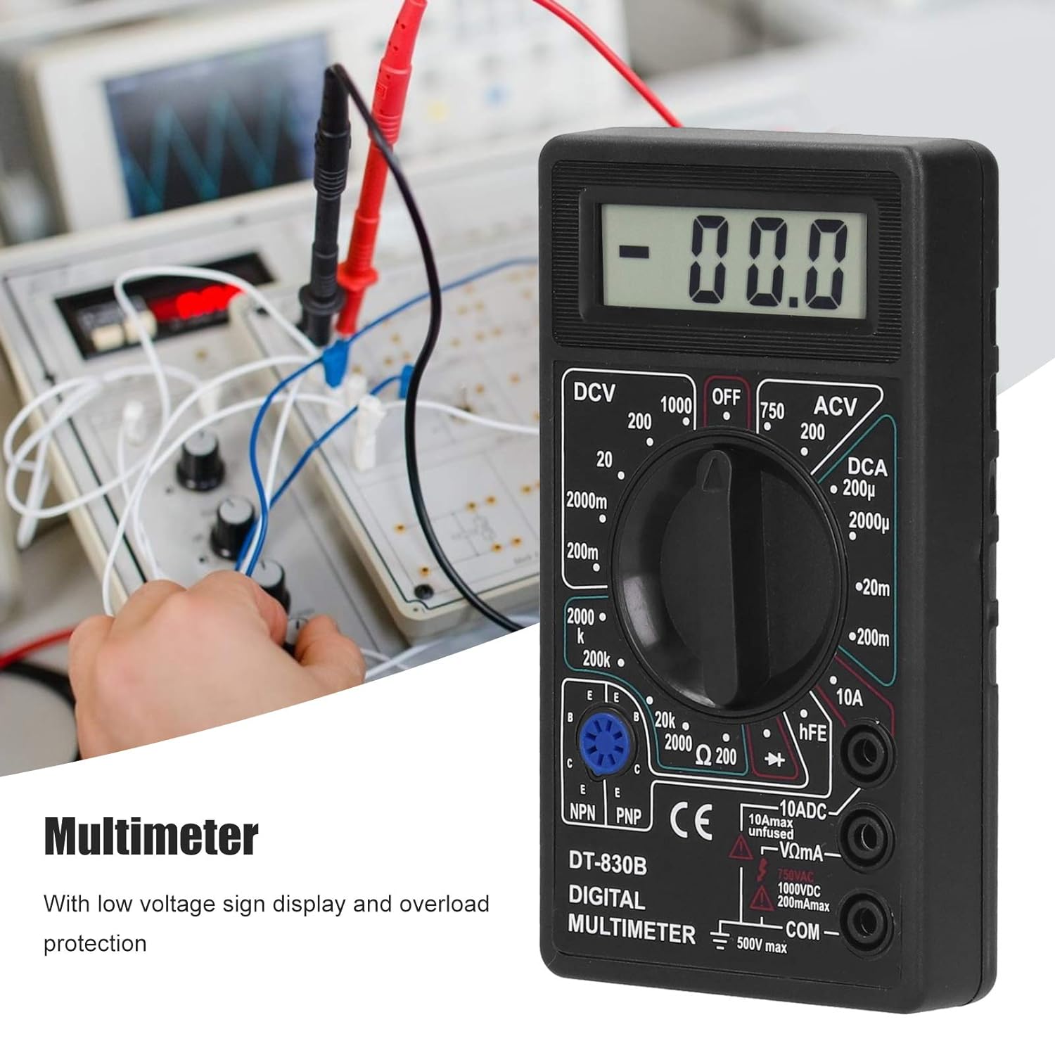 جهاز اختبار رقمي متعدد، مقياس  - مراجعة Analog Meter Gauge وسعره