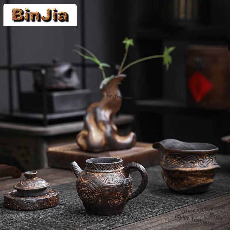 إبريق شاي صخري ياباني قديم ، إ - مراجعة Vintage Collectible Accessories وسعره