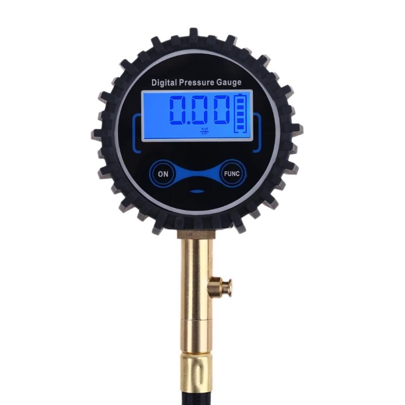 مقياس ضغط الإطارات مع مشبك سري - مراجعة Analog Meter Gauge وسعره