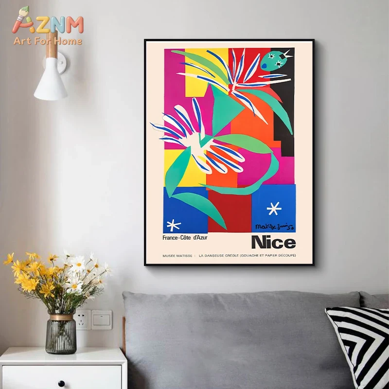لوحة قماشية من AZNM بتصميم عتي - مراجعة Vintage Collectible Posters وسعره