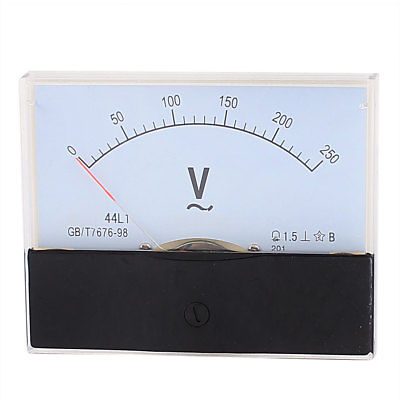 44L1 التيار المتناوب 0-250 فول - مراجعة Analog Meter Gauge وسعره