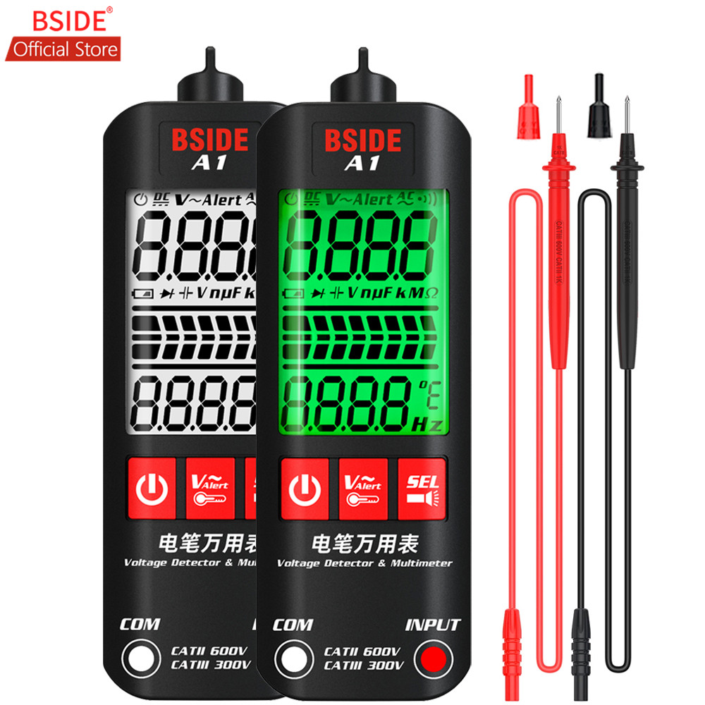 BSIDE A1 جديد جهاز قياس الجهد  - مراجعة Analog Meter Gauge وسعره