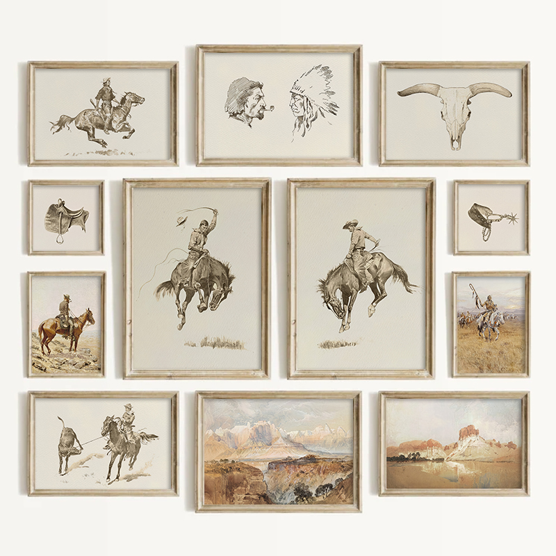 لوحات جدارية بأسلوب جنوب غربي  - مراجعة Vintage Collectible Toys وسعره