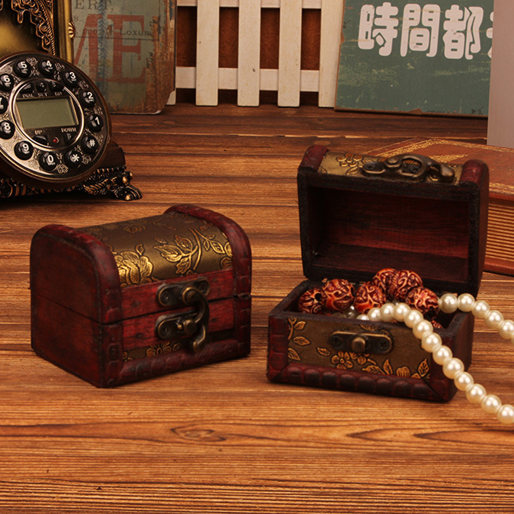 صندوق مجوهرات خشبي عتيق على ال - مراجعة Vintage Collection وسعره