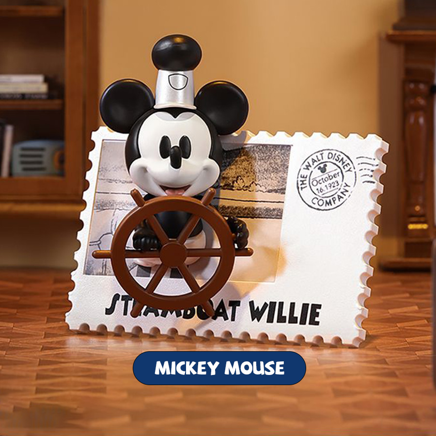 مينيسو ديزني صندوق مفاجآت سلسل - مراجعة Collectible Vintage Disney Stamps وسعره