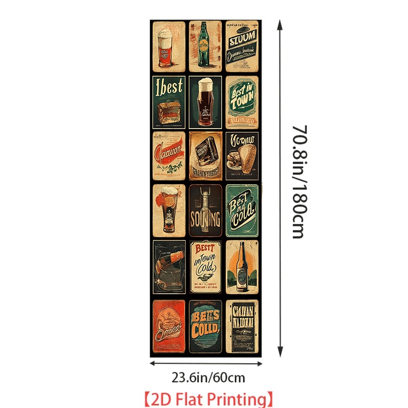 ملصق للثلاجة، ملصق للثلاجة وغس - مراجعة Vintage Collectible Posters وسعره