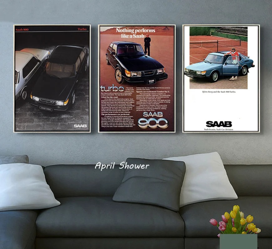 ملصقات سيارات تربو كلاسيكية كل - مراجعة Vintage Collectible Posters وسعره