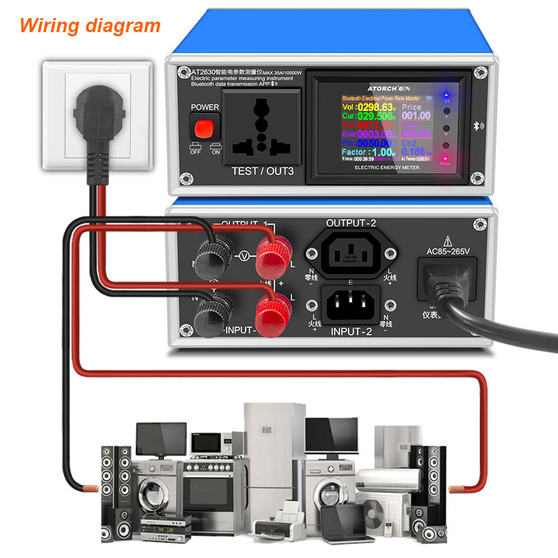 AT2630 التيار المتناوب مقياس ا - مراجعة Analog Meter Gauge وسعره
